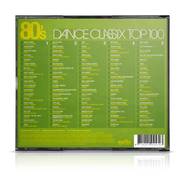 80's Dance Classix (Back)